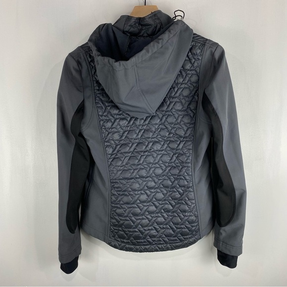 HaliFax Traders Mixed Media Puffer Winter Coat Winter Snow Jacket Gray Small - Picture 6 of 9